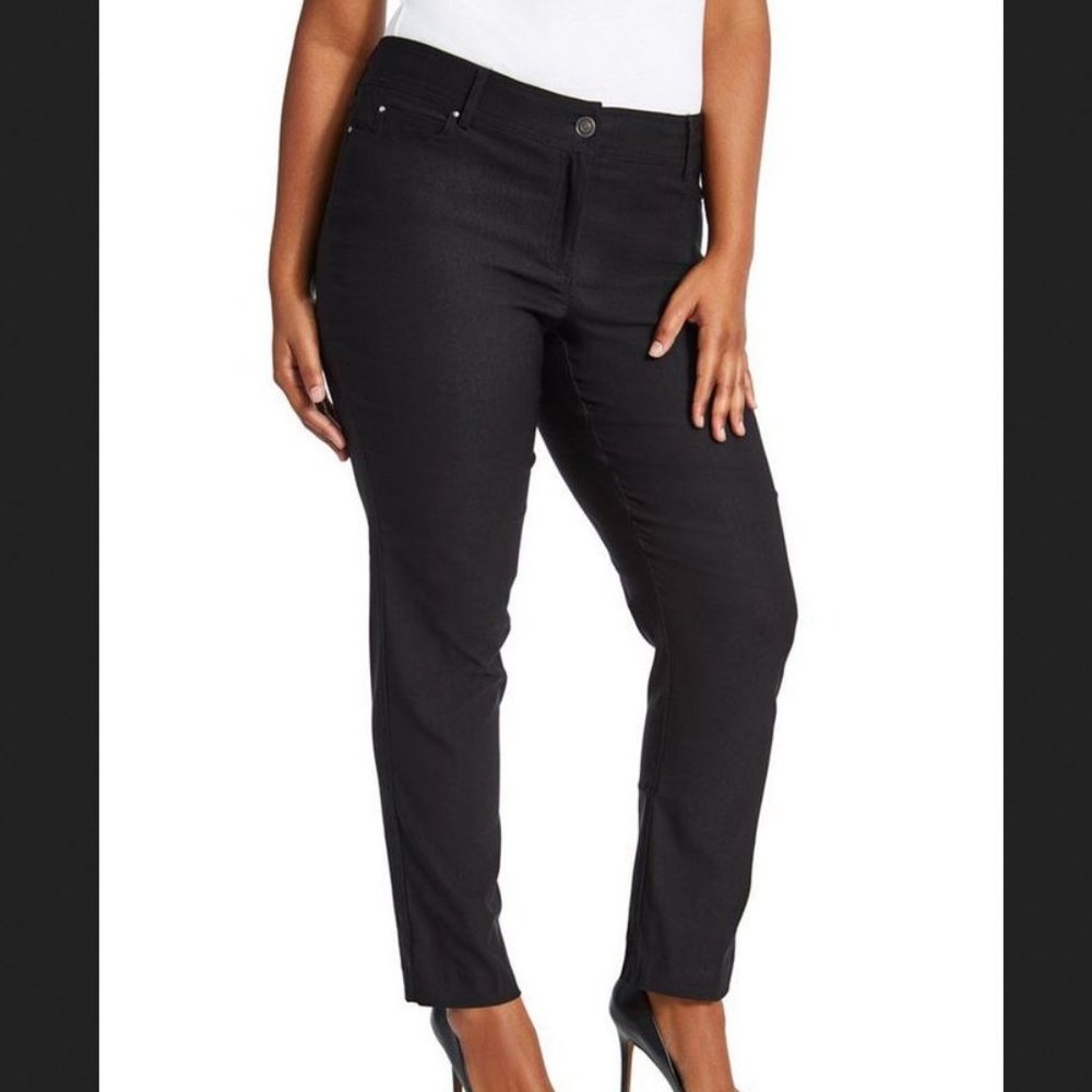 2 FOR 1!! NWT 89th & Madison Plus Five Pocket Stretch Straight Leg Pants